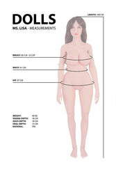 Flesh of Shots - Lisa Ultra Realistic Life Size Love Doll - Stag Shop