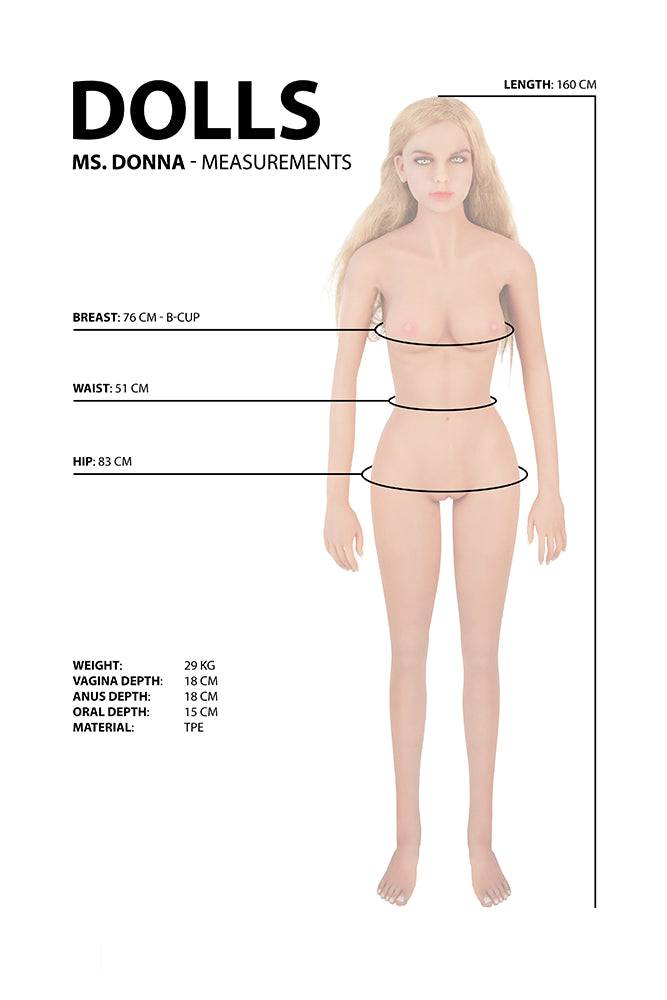 Flesh of Shots - Donna Ultra Realistic Life Size Love Doll - Stag Shop