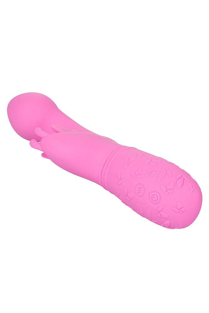 Cal Exotics - Rechargeable Butterfly Kiss Vibrator - Pink - Stag Shop