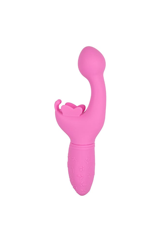 Cal Exotics - Rechargeable Butterfly Kiss Vibrator - Pink - Stag Shop