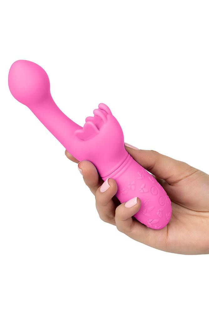 Cal Exotics - Rechargeable Butterfly Kiss Vibrator - Pink - Stag Shop