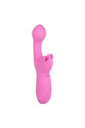 Cal Exotics - Rechargeable Butterfly Kiss Vibrator - Pink - Stag Shop