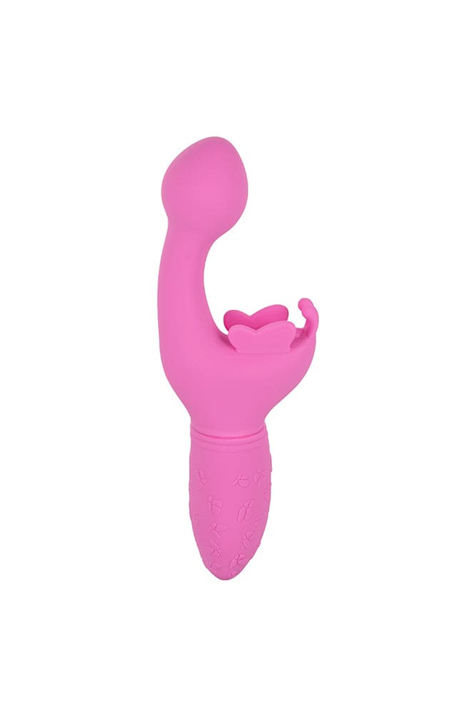 Cal Exotics - Rechargeable Butterfly Kiss Vibrator - Pink - Stag Shop