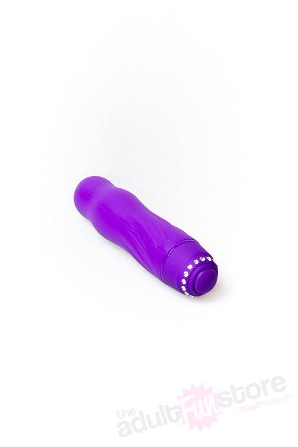 Adam & Eve - Diamond Darling Vibrator - Purple - Stag Shop
