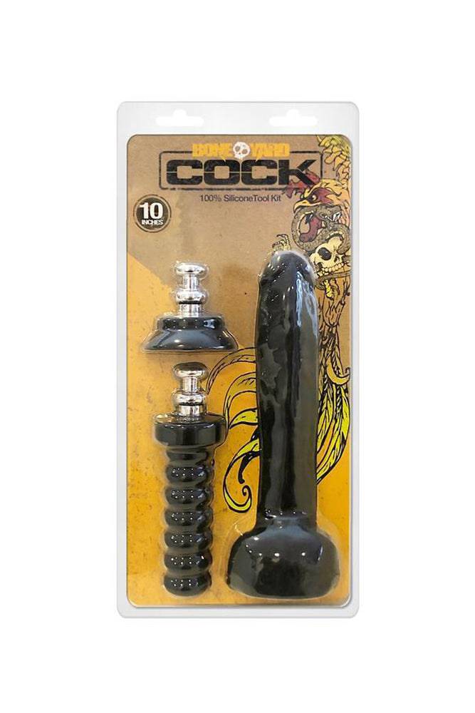 Channel 1 Releasing - Boneyard - 10-inch Cock - Black - Stag Shop