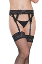 Coquette - 1015 - Garter Belt - Black - Stag Shop