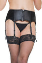 Coquette - 1017 - Garter Belt - Black - Stag Shop