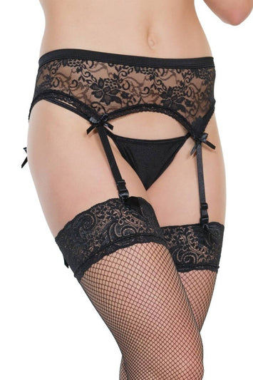Coquette - 1018 - Garter Belt - Black - OS - Stag Shop