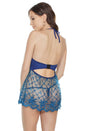 Coquette - 1186 - Babydoll & G-String - Navy - Stag Shop