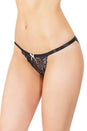 Coquette - 135 - Stretch Lace Crotchless Panty - Stag Shop