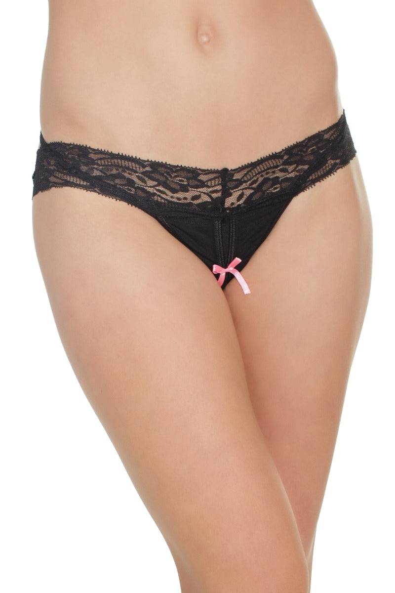 Coquette - 138 - Crotchless Thong - Stag Shop