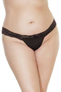 Coquette - 149 - Detailed Lace Thong - Stag Shop