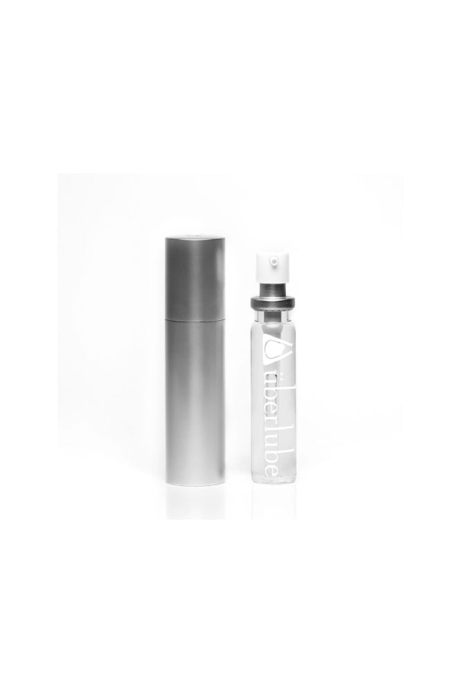 Uberlube - Premium Silicone Lubricant Good-To-Go Traveler - Silver - 15ml - Stag Shop