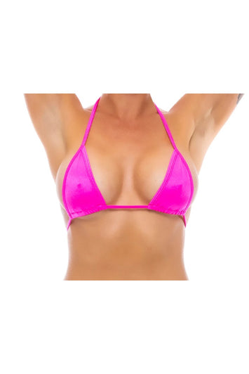 Bodyzone - Skinny Triangle Tie Up Bikini Top - Assorted Colours - Stag Shop