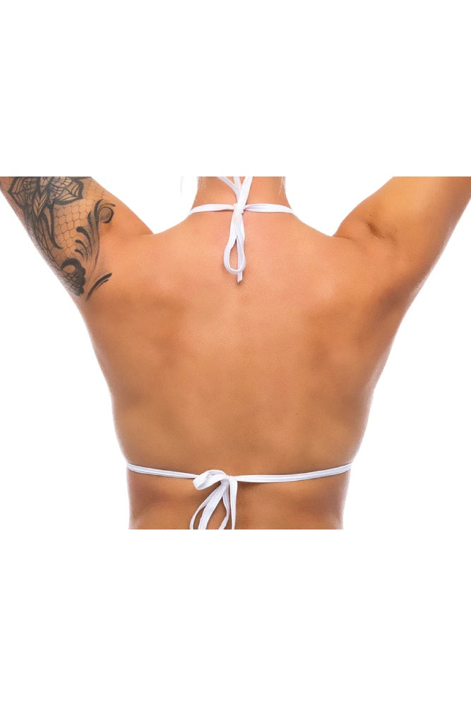 Bodyzone - Skinny Triangle Tie Up Bikini Top - Assorted Colours - Stag Shop