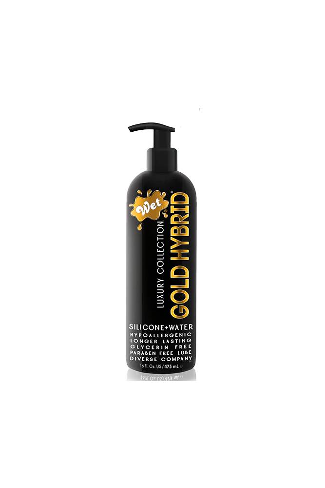 Wet - Gold - Hybrid Lubricant - 16oz - Stag Shop