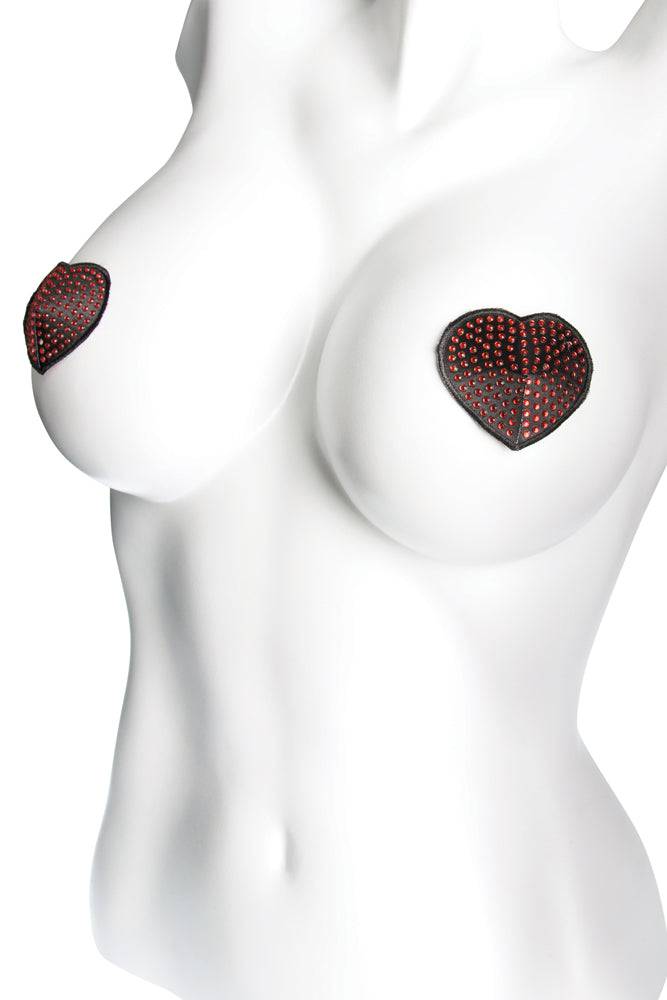 Coquette - 1739 - Heart Pasties - OS - Stag Shop