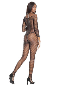 Thumbnail for Coquette - 1759 - Bodystocking - Black - OS - Stag Shop