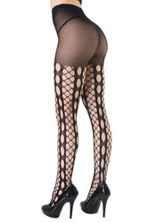 Coquette - 1899 - Pantyhose - Black - OS - Stag Shop