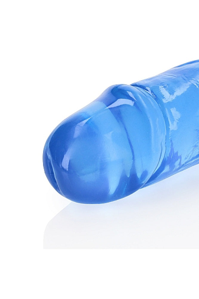 Shots Toys - Real Rock - 18" Double Dong - Blue - Stag Shop