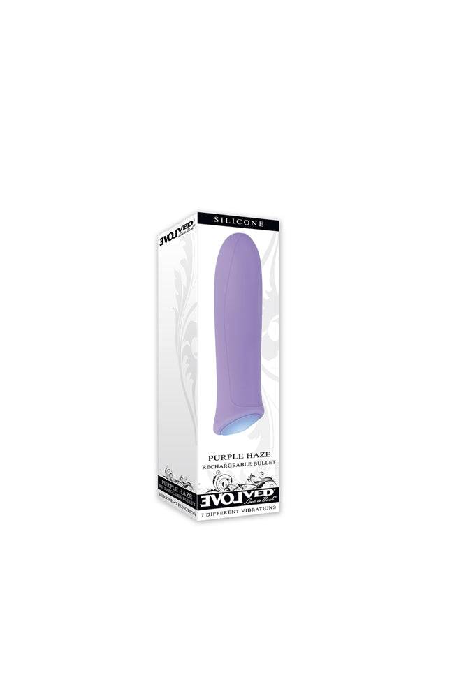 Evolved - Purple Haze Rechargeable Bullet - Purple - Stag Shop