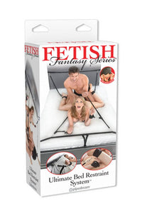 Thumbnail for Pipedream - Fetish Fantasy - Ultimate Bed Restraint System - Black - Stag Shop