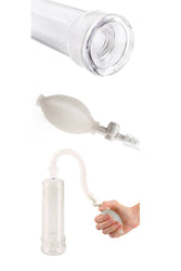 Pipedream - Pump Worx - Beginner's Power Penis Pump - Clear - Stag Shop