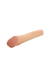 Topco - Cyberskin - 2 Inch Xtra Thick Vibrating Penis Extension - Light - Stag Shop