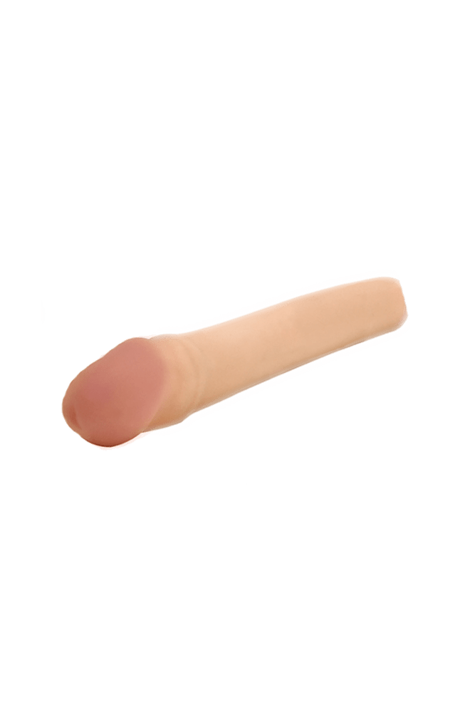 Topco - Cyberskin - 2 Inch Xtra Thick Vibrating Penis Extension - Light - Stag Shop