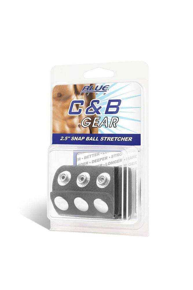 Electric Eel - Blue Line - 2.5 inch Snap Ball Stretcher - Black - Stag Shop