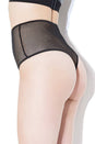 Coquette - 20215 - High Waisted Thong - Black - OS - Stag Shop