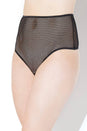 Coquette - 20215 - High Waisted Thong - Black - OS - Stag Shop
