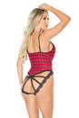 Coquette - 20320 - Teddy - Red/Black - OS - Stag Shop