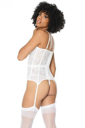 Coquette - 21106 - Bustier - White - Stag Shop