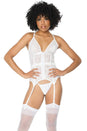 Coquette - 21106 - Bustier - White - Stag Shop