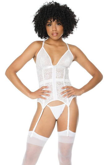 Coquette - 21106 - Bustier - White - Stag Shop