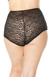 Coquette - 21136 - Booty Short - Black - Stag Shop