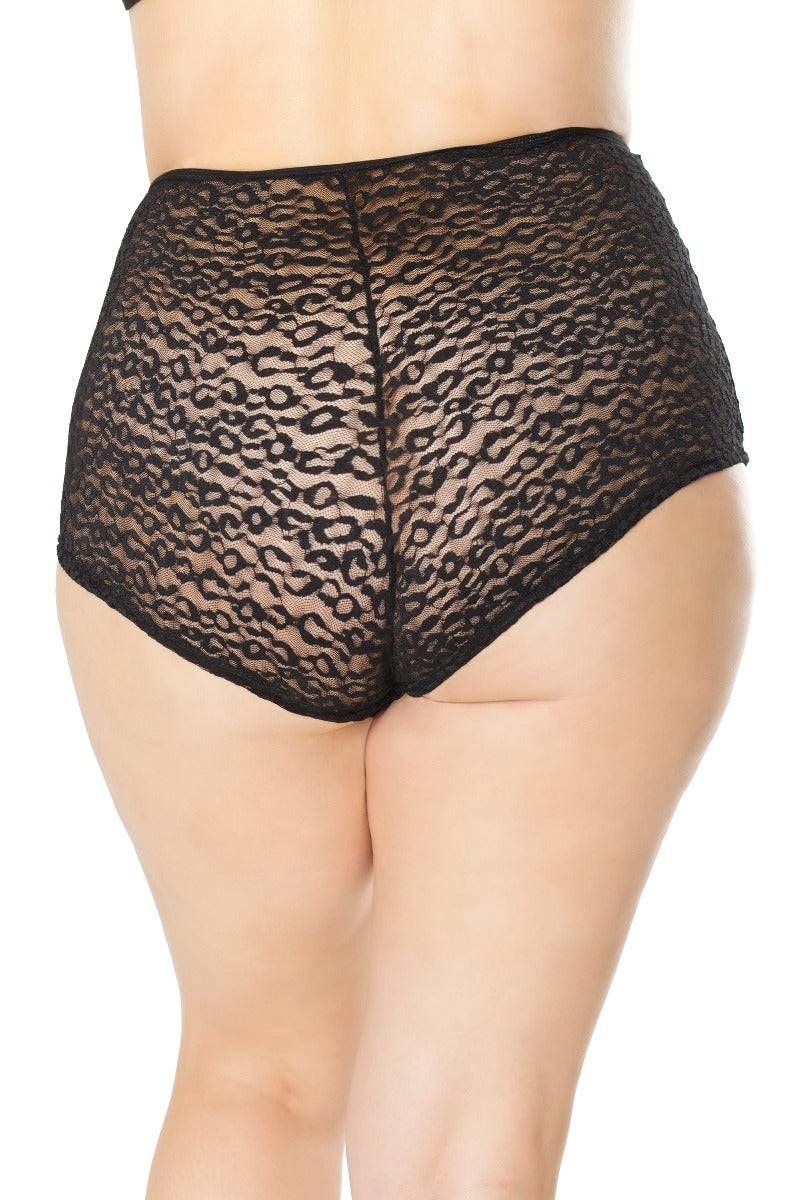 Coquette - 21136 - Booty Short - Black - Stag Shop