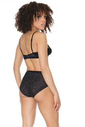Coquette - 21317 - Bra & Panty Set - Black - Stag Shop