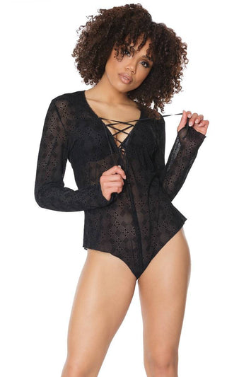 Coquette - 21318 - Romper - Black - OS - Stag Shop