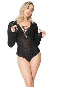 Thumbnail for Coquette - 21318 - Romper - Black - OS - Stag Shop
