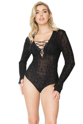 Coquette - 21318 - Romper - Black - OS - Stag Shop