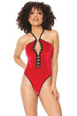 Coquette - 21324 - Velvet Teddy - Red - OS - Stag Shop