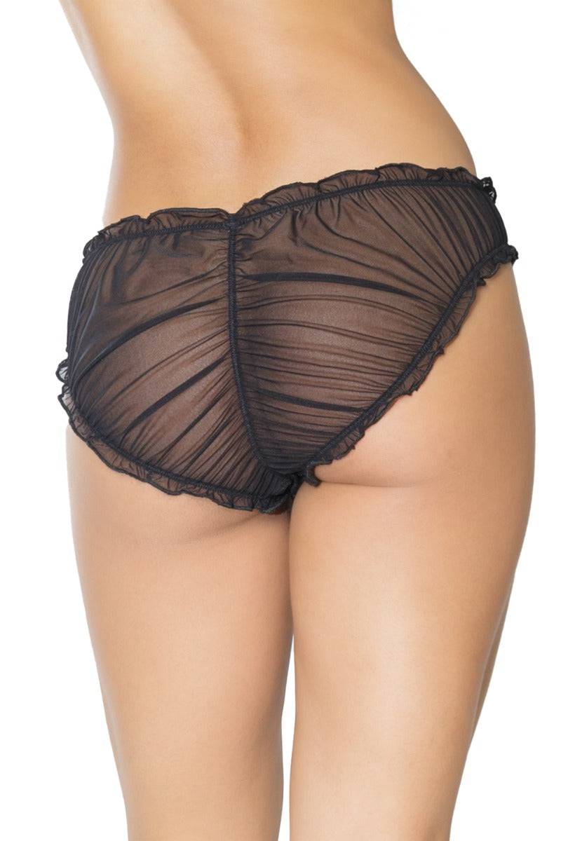 Coquette - 21332 - Unisex Panty - Black - OS - Stag Shop