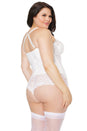 Coquette - 22121 PLUS - Lace Bustier - Stag Shop