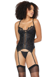 Coquette - 22121 - Lace Bustier - Stag Shop