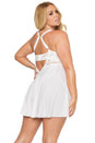 Coquette - 22123 PLUS - Babydoll & Thong Set - Stag Shop