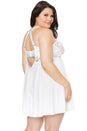 Coquette - 22123 PLUS - Babydoll & Thong Set - Stag Shop