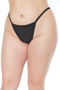 Coquette - 22133 PLUS - High Cut G-String - OS/XL - Stag Shop