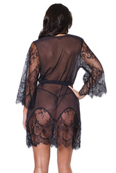 Coquette - 22309 - Robe - Black  - OS - Stag Shop